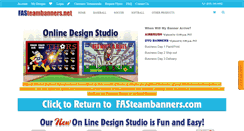 Desktop Screenshot of fasteambanners.net